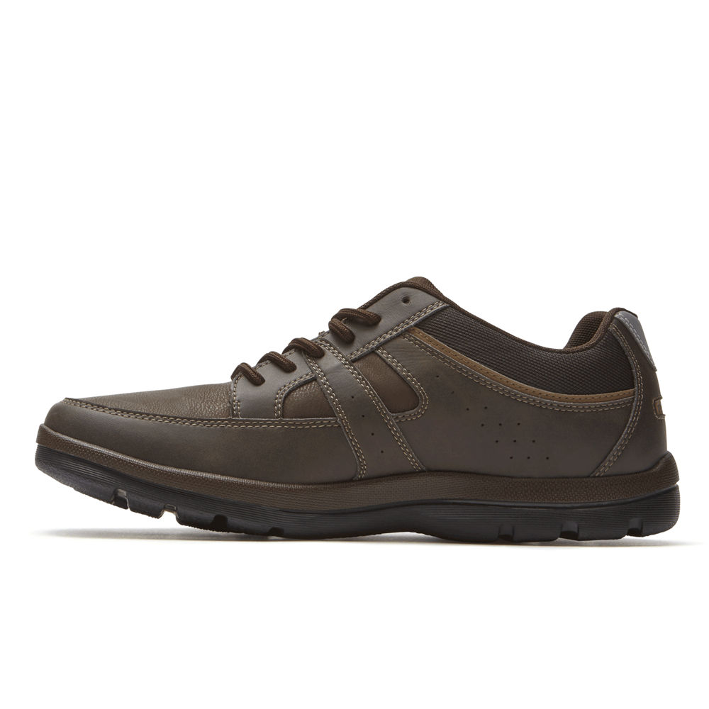 Rockport Mens Get Your Kicks Blucher - Sneakers Brown - WTF142980